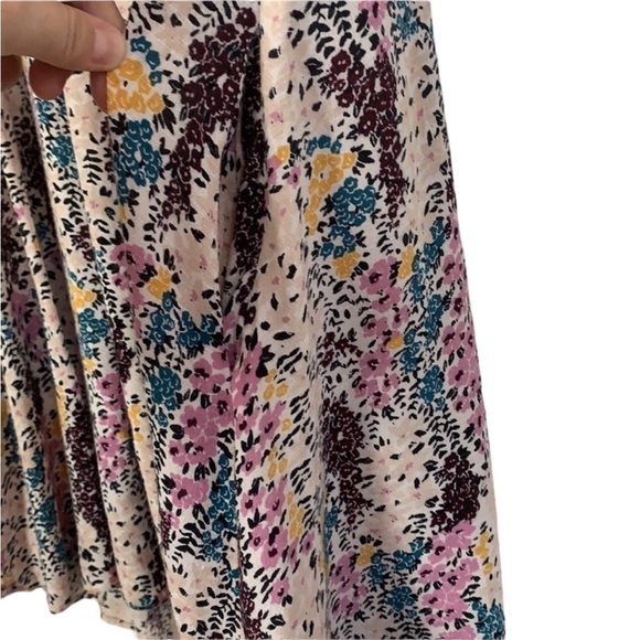 - NWT Free People Cream Miss Right Floral Print Mini Dress - Picture 10 of 15